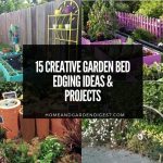 15 Creative Garden Bed Edging Ideas Projects