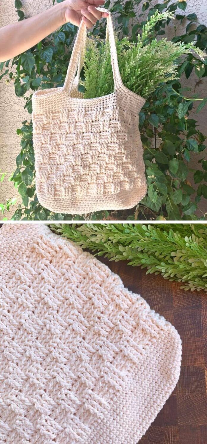 15 Best Basketweave Crochet Free Patterns - Home and Garden Digest