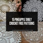 15 Best Pineapple Doily Crochet Free Patterns