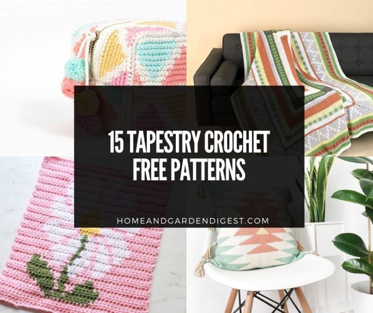 15 Best Tapestry Crochet Free Patterns (With Instructions)