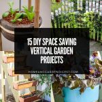 15 DIY Space Saving Vertical Garden Projects