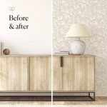 How To Create An Ombre Accent Wall In Minutes With Temporary Wallpaper